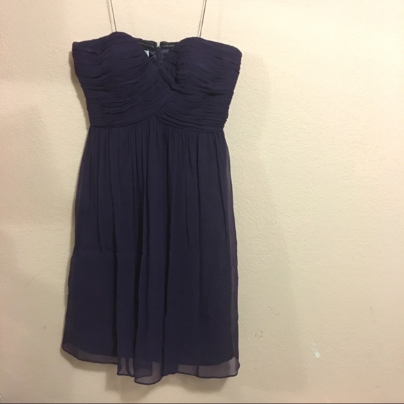 Donna Morgan Chiffon Strapless Dress (Nordstrom’s) - Picture 2 of 8
